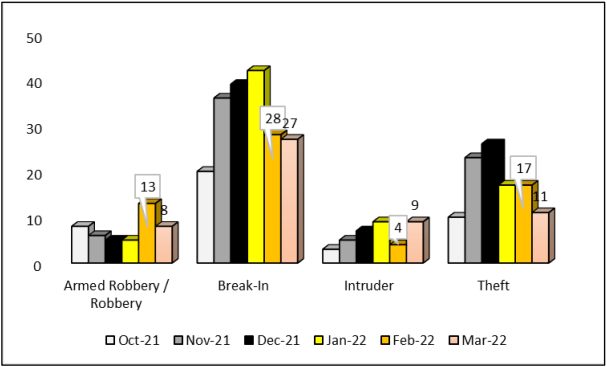 Crime Report March 2022