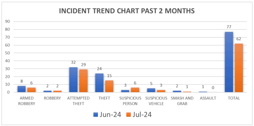 Crime Report July 2024